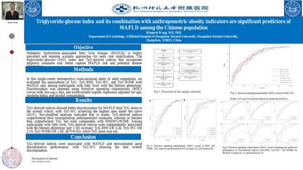 Triglyceride glucose index and its combination with anthropometric obesity indicators are significant predictors of MAFLD among the Chinese population  