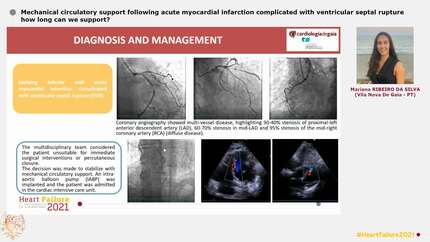 Mechanical circulatory support following acute myocardial infarction complicated with ventricular septal rupture  how long can we support?