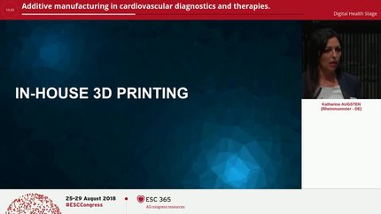 Additive manufacturing in cardiovascular diagnostics and therapies.