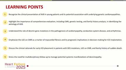 Lost signal: desmin-related myopathy manifested by complete atrioventricular block