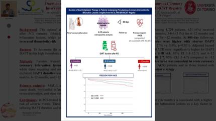 Duration of dual antiplatelet therapy (DAPT) in patients undergoing percutaneous coronary intervention (PCI) for bifurcation lesions: insights from the ULTRA-BIFURCAT registry
