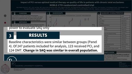 Impact of PCI versus optimal medical therapy on quality of life in patients with chronic total occlusions: NOBLE-CTO randomized controlled trial 