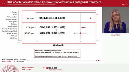 Risk of arterial calcification by conventional vitamin K antagonist treatment