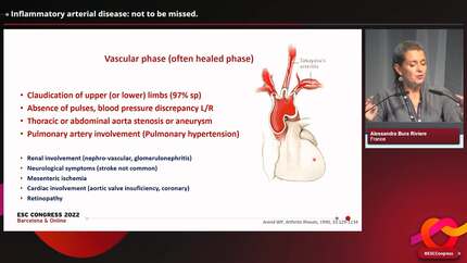Arterial diseases: not all about atherosclerosis!