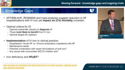 ESC 365 - Moving forward - knowledge gaps and ongoing trials