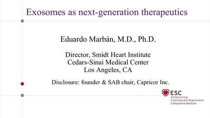 Working Group Webinar : New concepts in cardiac regeneration part II: translational insights