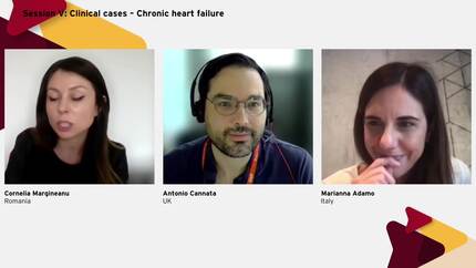 Session V: Clinical cases - Chronic heart failure