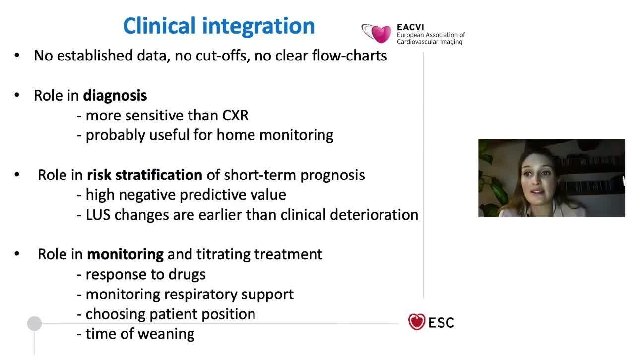 EACVI Webinar on COVID-19: how to use and interpret lung ultrasound?