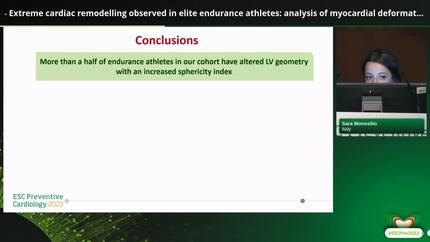 Extreme cardiac remodelling observed in elite endurance athletes: analysis of myocardial deformation and estimated hemodynamic forces.