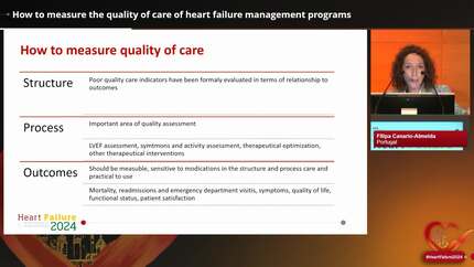 Disease program management and quality of care in heart failure