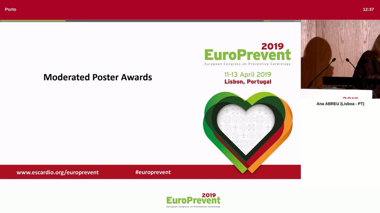 Moderated Poster Awards