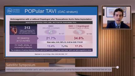 Anticoagulation in Transcatheter Aortic Valve Implantation in Patients with Atrial Fibrillation: Results from ENVISAGE-TAVI AF trial.