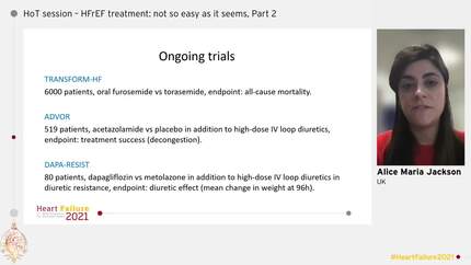 HoT session – HFrEF treatment: not so easy as it seems, Part 2