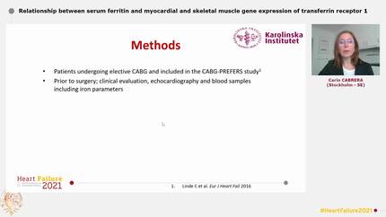 Relationship between serum ferritin and myocardial and skeletal muscle gene expression of transferrin receptor 1