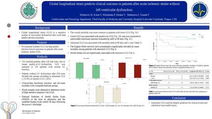 Global longitudinal strain predicts clinical outcome in patients after acute ischemic stroke without left ventricular dysfunction.