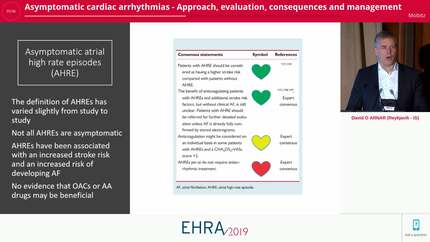 Asymptomatic cardiac arrhythmias - Approach, evaluation, consequences and management