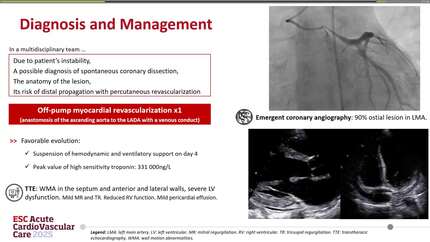 An adolescent boy with cardiogenic shock – a problem hidden since birth