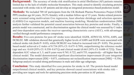 Large-scale plasma proteomics profiles for predicting atrial fibrillation associated stroke risk