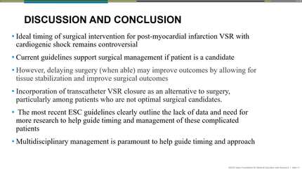 Post-myocardial infarction ventricular septal rupture complicated by cardiogenic shock: successful intraaortic balloon pump bridge to delayed surgical repair