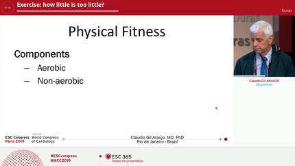 Exercise: how little is too little?