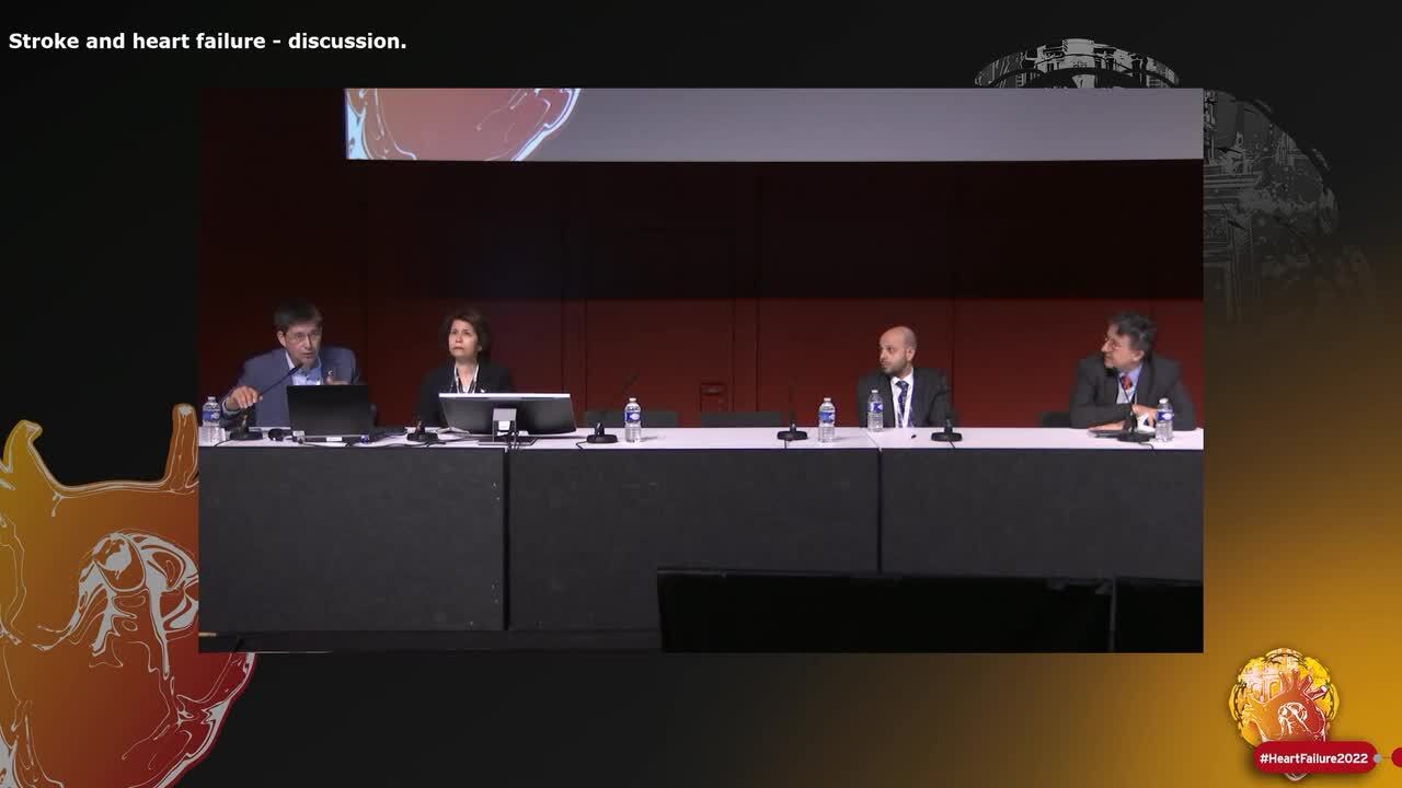 Stroke and heart failure - discussion.