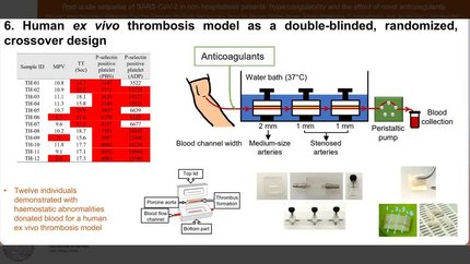 Post-acute sequelae of SARS-CoV-2 in non-hospitalised patients: hypercoagulability and the effect of novel anticoagulants