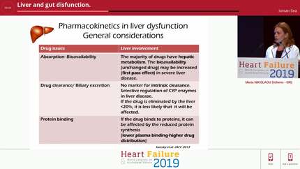 Liver and gut disfunction.