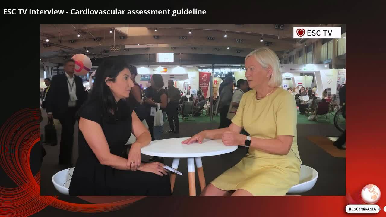 ESC TV Interview - Cardiovascular assessment guideline