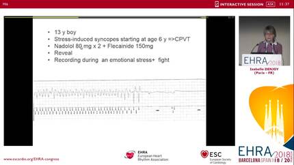 Management of the catecholaminergic polymorphic ventricular tachycardia  patient not protected by beta blockers