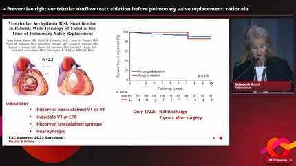 Pulmonary valve replacement in repaired tetralogy of Fallot