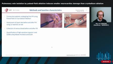 Pulmonary vein isolation by pulsed-field ablation induces smaller neurocardiac damage than cryoballoon ablation