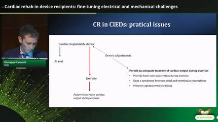 Cardiac rehab in device recipients: fine-tuning electrical and mechanical challenges