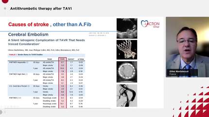 Antithrombotic therapy after TAVI