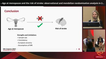 Age at menopause and the risk of stroke: observational and mendelian randomisation analysis in 204,244 postmenopausal women