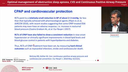 Optimal management of obstructive sleep apnoea, CVD and Continuous Positive Airway Pressure