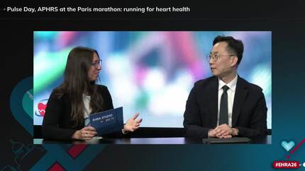EHRA Studio by ESC TV - Pulse Day, APHRS at the Paris marathon: running for heart health
