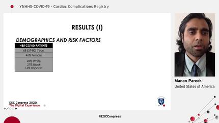 YNHHS-COVID-19 - Cardiac Complications Registry 