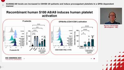 S100A8/A9 levels are increased in COVID-19 patients and induce procoagulant platelets in a GPIb-dependent manner