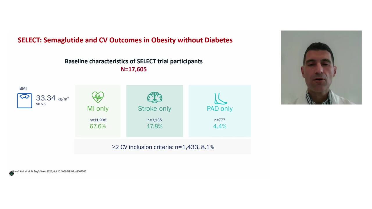 Management of obese patients with and without diabetes in ACS - acute and in-hospital care