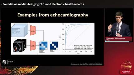 Foundation models bridging ECGs and electronic health records