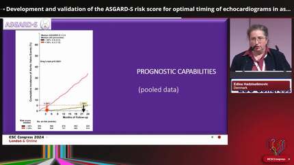 Development and validation of the ASGARD-S risk score for optimal timing of echocardiograms in asymptomatic patients with non-severe aortic valve stenosis: the SEAS and SALTIRE II trials