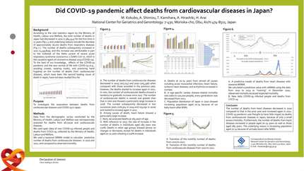 Did COVID-19 pandemic affect deaths from cardiovascular diseases in Japan?