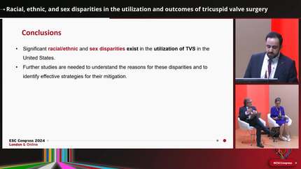 Racial, ethnic, and sex disparities in the utilization and outcomes of tricuspid valve surgery