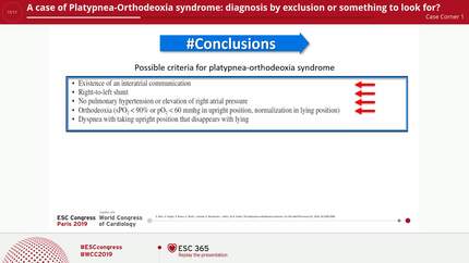 A case of Platypnea-Orthodeoxia syndrome: diagnosis by exclusion or something to look for?