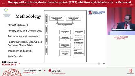 Therapy with cholesteryl ester transfer protein (CETP) inhibitors and diabetes risk . A Meta-analysis.