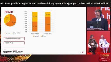 Pre-test predisposing factors for cardioinhibitory syncope in a group of patients with correct indication to tilt table test