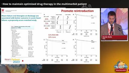 How to maintain optimised drug therapy in the multimorbid patient 
