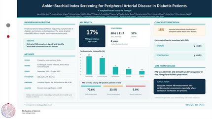 Prevalence of lower extremity peripheral arterial disease in diabetic patients assessed by the ankle–brachial index in sub-Saharan Africa