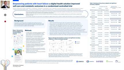 Empowering patients with heart failure: a digital health solution improved self-care and metabolic outcomes in a randomized controlled trial