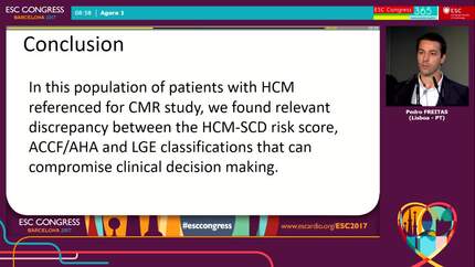 Discordance between the criteria for ICD implantation in the primary prevention of sudden death among patients with hypertrophic cardiomyopathy